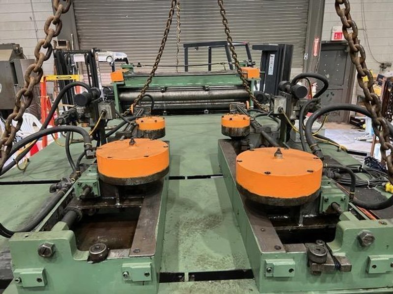 60&quot; x .150&quot; FEEDLEASE COIL STOCK STRAIGHTENER &amp; AIR FEEDER: STOCK 15322