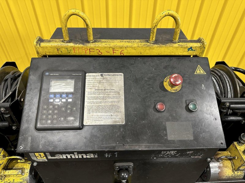 80,000 LBS ANCHOR-LAMINA 4-CYLINDER PORTABLE HYDRAULIC DIE SETTING &amp; SEPARATING SYSTEM: STOCK #18989