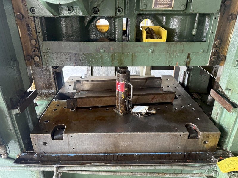 75 TON MINSTER MODEL P2-75 STRAIGHT SIDE PRESS, 3" STROKE: YOBRO #26206