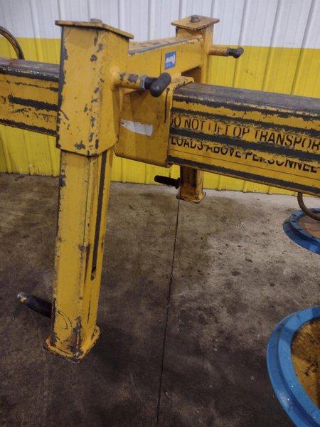5,000 LBS ANVER MODEL #E500M10-200-5/44 VACUUM SHEET LIFTER:YOBRO #25016