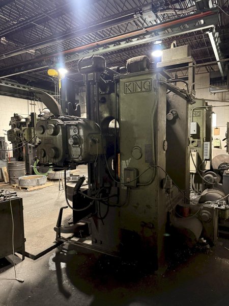 KING VERTICAL TURRET LATHE. STOCK # 0546326