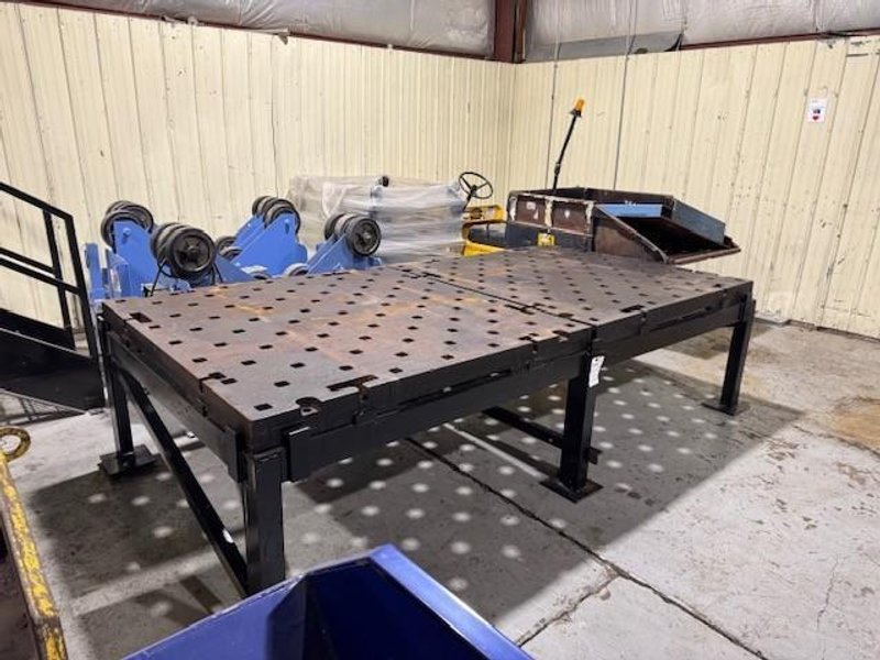 1 - PREOWNED 5&#039; X 10&#039; ACORN WELDING TABLE