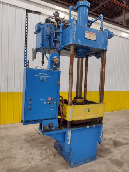 NORDBERG ELMES 4-POST HYDRAULIC PRESS: STOCK #21068