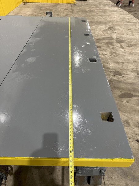 10,000 LBS X 120” X 78” HEAVY DUTY ROLLING TRANSFER CARTS: STOCK #19972