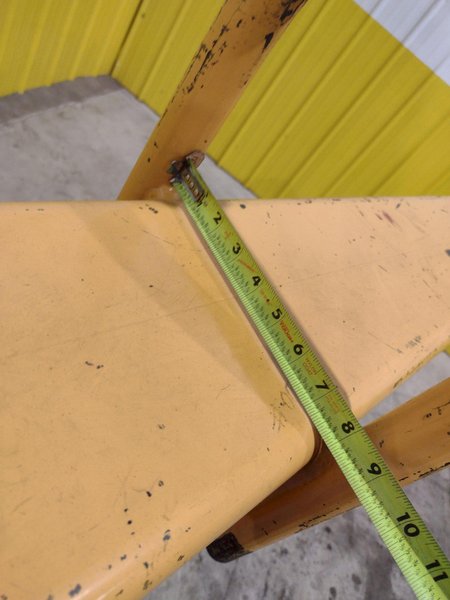 4 TON CALDWELL MODEL#81P-4-50 C HOOK ROLL LIFTER: STOCK #22715