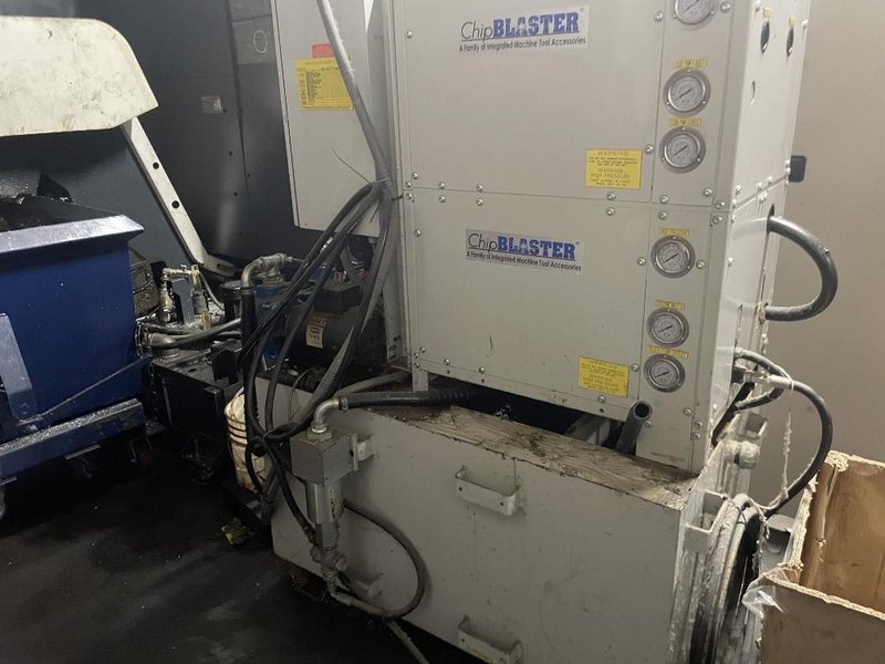 DMG Mori NHX5000 CNC Horizontal Machining Center with Pallet Changer, High Pressure Thru-Spindle Coolant, 60 Station Tool Changer, 50 HP High Torque 15,000 RPM Spindle