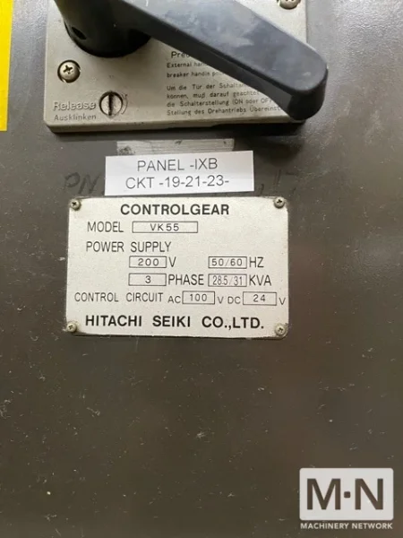 (2) Hitachi Seiki VK55 Vertical Machining Center - 2 available