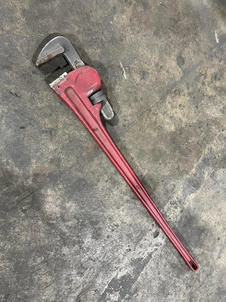 48” PITTSBURGH PIPE WRENCH STOCK #15777