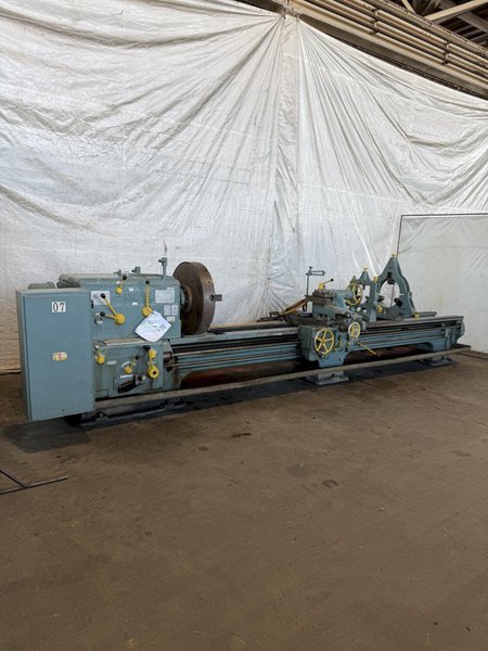 36" X 168" NILES N6/4000 HEAVY DUTY ENGINE LATHE. STOCK #1215225