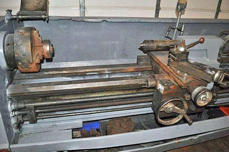 Lathe, Engine, Clausing-Colchester, 17&quot; x 120&quot;