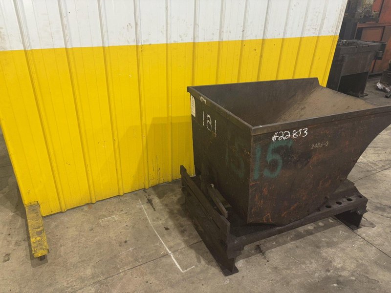 28" X 46" X 24" DUMP HOPPER: STOCK #22893