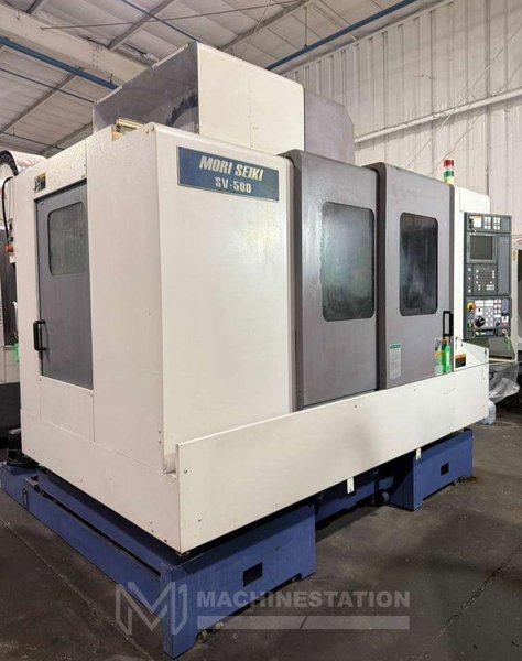 Mori Seiki SV-500B/40 CNC Vertical Machining Center – 4th &amp; 5th Axis Ready Mill