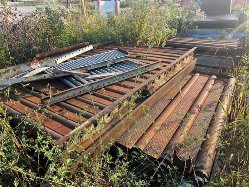 20,000# X 72&quot; MOTORIZED CONVEYOR STOCK #3832