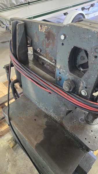 SCOTCHMAN HYDRAULIC IRONWORKER. STOCK # 1001525