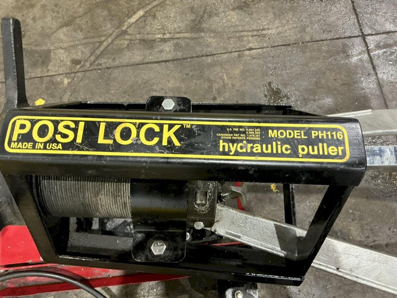 15 TON POSI-LOCK MODEL #PH110 PORTABLE HYDRAULIC GEAR &amp; WHEEL PULLER WITH ENERPAC POWER UNIT: YOBRO #25094