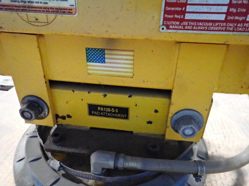 ANVER 600 LBS VACUUM GENERATOR W/ LIFT   -  PAI28-S-3 / VPF-57