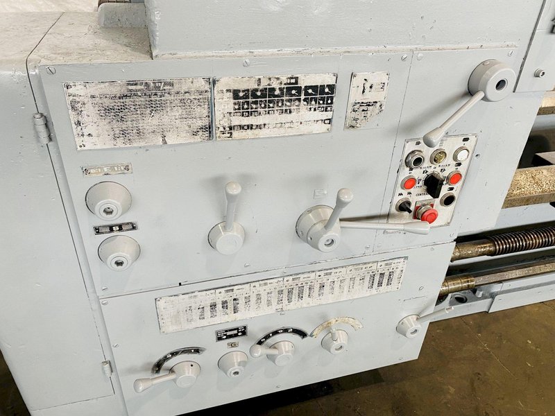 44&quot; X 396&quot; TOS MODEL #SU100 HEAVY DUTY ENGINE LATHE. STOCK # 0848121
