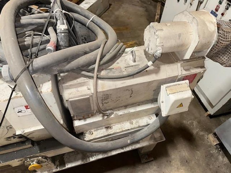 8&quot; BUSS HOT MELT SINGLE-SCREW EXTRUDER AND PELLETIZING SYSTEM. STOCK # 0363624