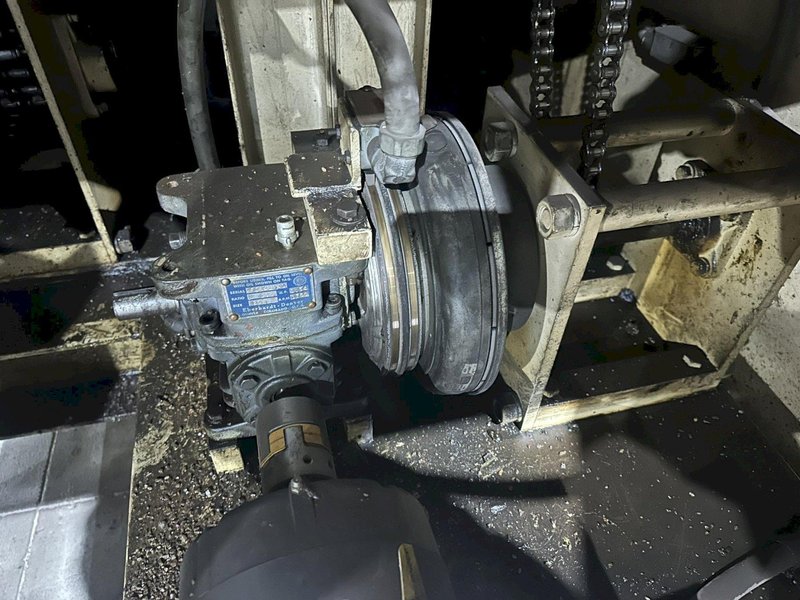 12,000 LB X 72" ROWE MODEL #12060-DSV POWERED COIL REEL / UNCOILER WITH HOLD DOWN ARM: STOCK 20234