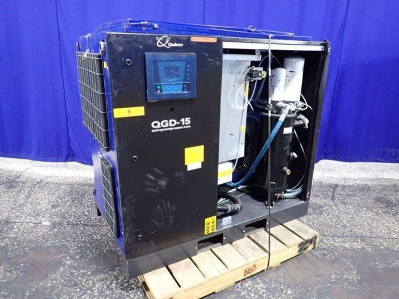 QUINCY COMPRESSOR 11 KW AIR COMPRESSOR  -  QGD-15