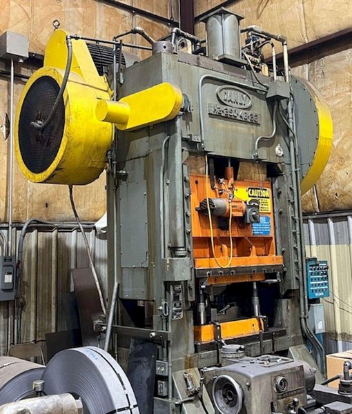 250 TON DANLY MODEL #H2-250-48-36 STRIGHT SIDE PRESS: STOCK #21267