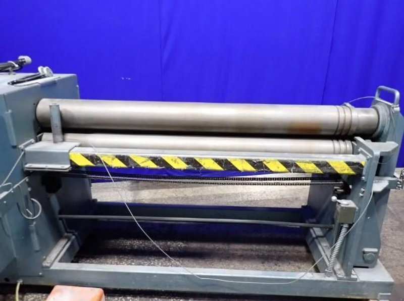 60" x 3/16" NEW DIMENSION MODEL P5.187 PLATE BENDING ROLL: YOBRO #24853