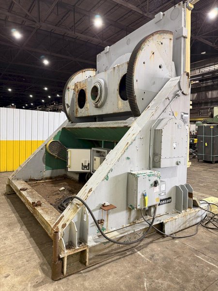120,000 LBS (60 TON) ARONSON MODEL #G1200 POWERED WELDING POSITIONER: STOCK #15007