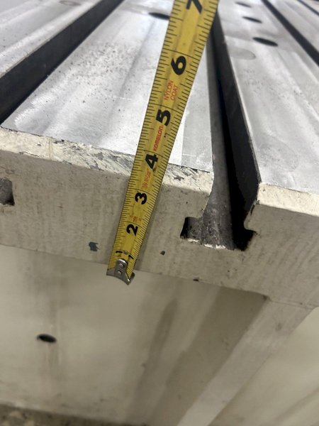 48" x 48" x 30" HIGH T SLOT RISER PLATE WORK HOLDING FIXTURE BOX TABLE : YOBRO #26298