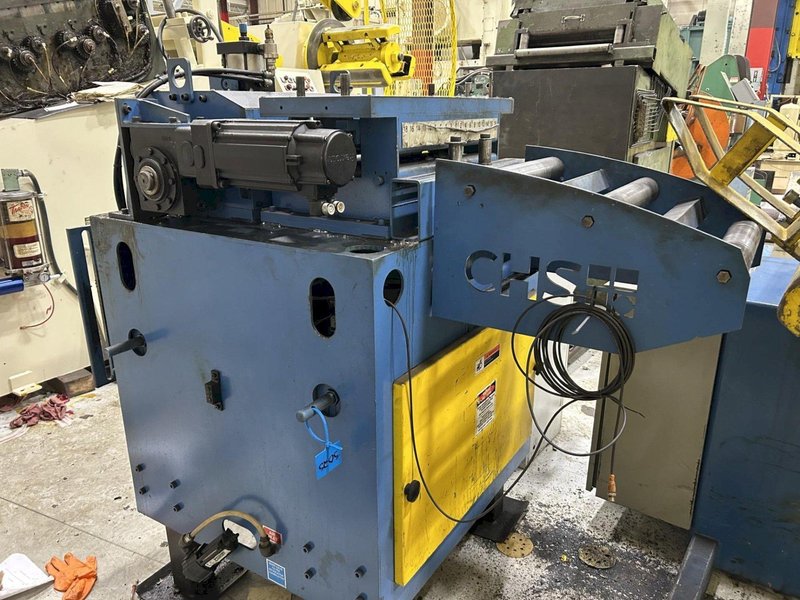 Nidec-CHS Automation Servo Feed Straightener - 18" Maximum Coil Width