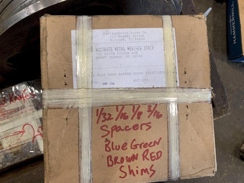 18&quot; WIDE X 4500 LB X 3&quot; ARBOR STANAT MODEL #S-180  SLITTING LINE: STOCK #13717