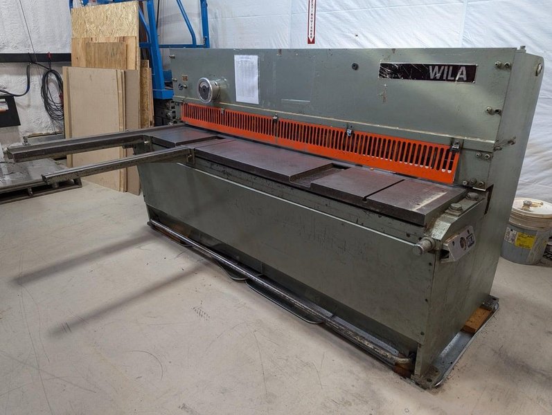 1/8″ x 6′ HS Wila Hydraulic Power Shear, 1969