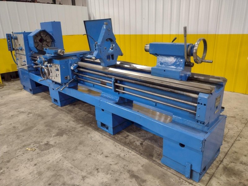 24&quot; X 132&quot; TOOLMEX MODEL #TUR-560 INDUSTRIAL ENGINE LATHE, 3.5&quot; HOLE: STOCK #21266