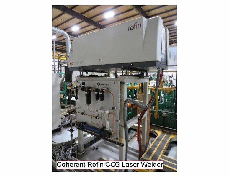 60.5MM KUSAKABE STAINLESS STEEL RAFTED LASER TUBE MILL