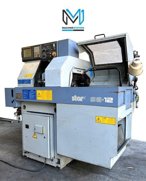 Star SE-12 CNC Swiss Screw Turning Lathe