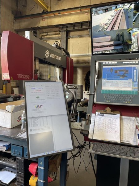 Voortman V630 Three-Axis Beam Drill and Saw, 2015