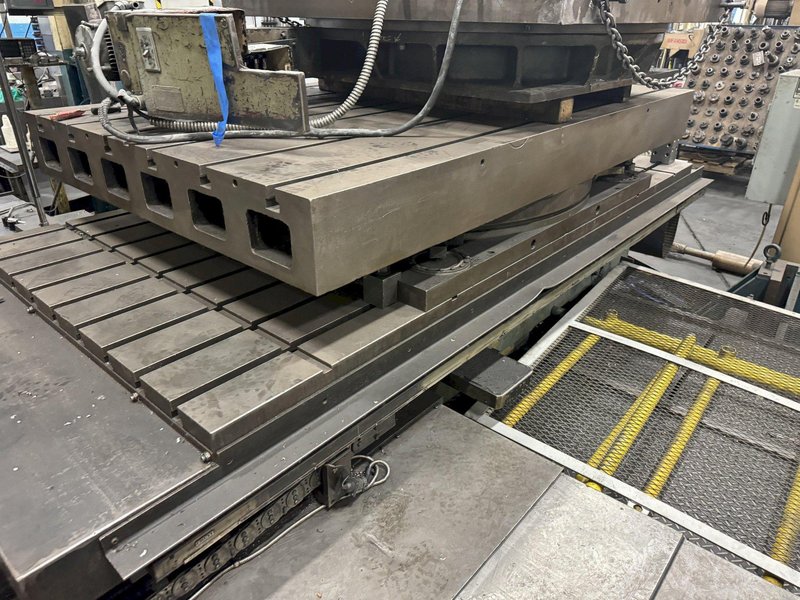5&quot; SHIBAURA BFT-130PD TABLE TYPE HORIZONTAL BORING MILL. STOCK # 0131225