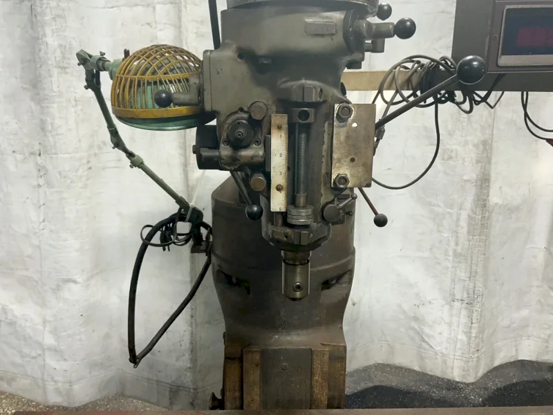 BRIDGEPORT 9” X 42” VERTICAL MILL  -  5071