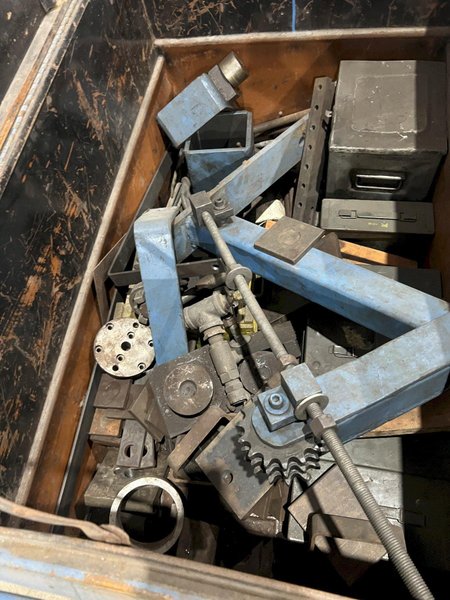 78" X 50' BESCO PORTABLE LATHE, ONSITE TURBINE WORK: STOCK #20735