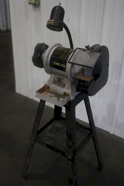 10&quot; DELTA MODEL #23-735  DOUBLE END GRINDER; STOCK #75124