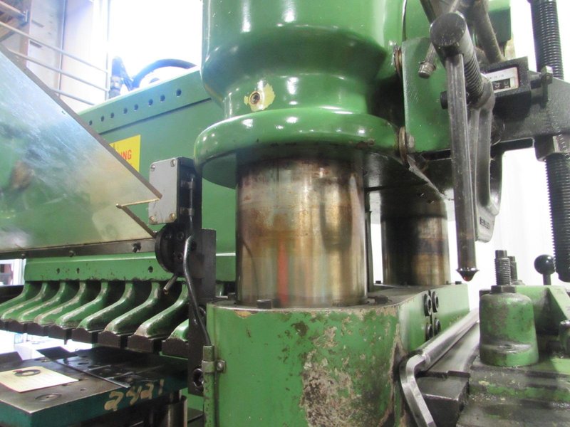 60 Ton Bruderer BSTA 60H High Speed Straight Side 4 Pillar Precision Press, 3/4&quot;- 3&quot; STR, 150-800 SPM Vari, BBV 300/200 Feeder