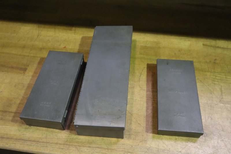 Huot Indexes: (2) Reamer Indexes 1-16&quot; - 1/2&quot;; (1) Drill Index: Lettered, Fractional, Decimal Drills- Auction Item