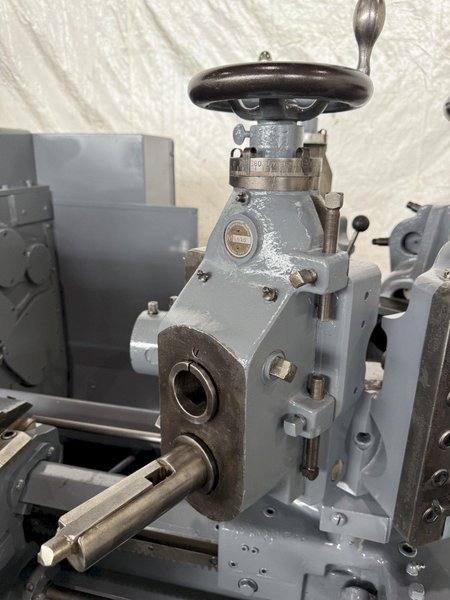 1A WARNER &amp; SWASEY M–3400 SADDLE-TYPE TURRET LATHE W/ TOOLING. STOCK # 0550225