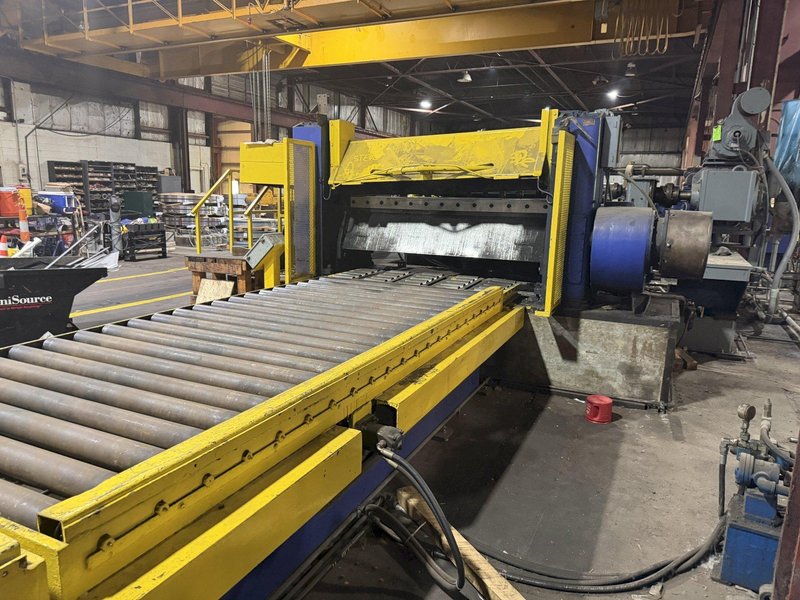 40,000 LB X 60" X .250" CINCINATI ROWE NIAGARA CUT THE LENGTH LINE: YOBRO #25987
