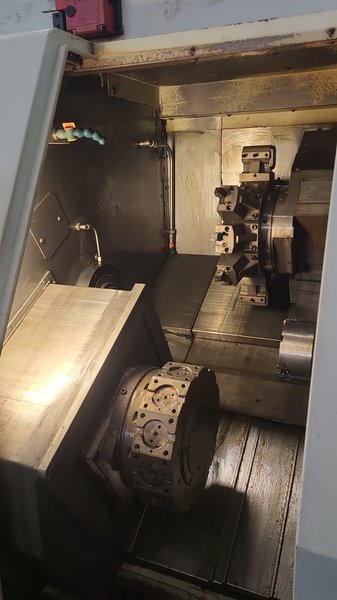Biglia B 470S Multi Axis Lathe, 2007 – Twin Turret, Twin Spindle
