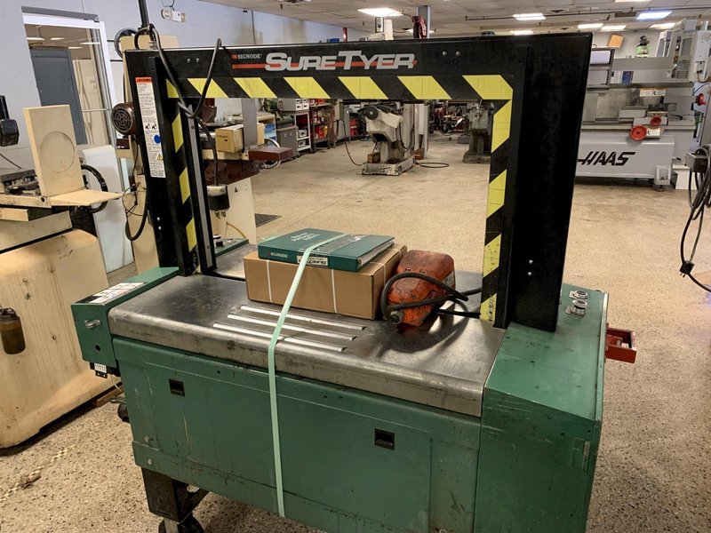 SIGNODE SureTyer Semi-Auto Strapping Machine, S/N B4207.