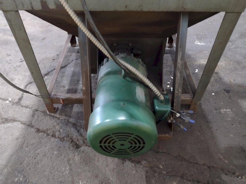 11.4 CU FT A-E-S MODEL #STEELABRATOR B-150 SHOT BLAST BARRELL TUMBLER MACHINE: STOCK #19315