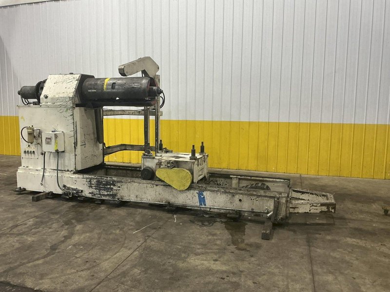 20,000 LB X 36" LITTELL MODEL #S200-36 UNCOILER COIL REEL &amp; CAR: YOBRO #25251