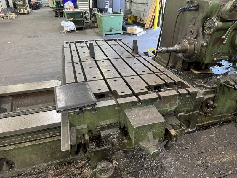 4&quot; GIDDINGS &amp; LEWIS 340-T HORIZONTAL BORING MILL. STOCK # 0668125