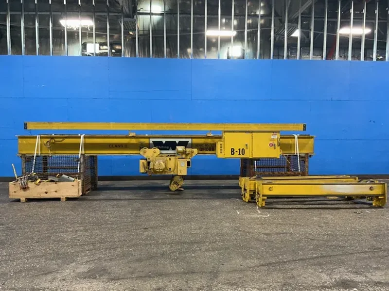 WHITING 10 TON BRIDGE CRANE