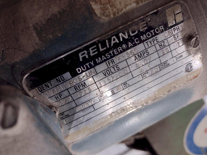 96" CP MFG MODEL #GC-100 "GLASSHOPPER" PORTABLE INCLINED CONVEYOR &amp; GLASS CRUSHER: YOBRO #24416